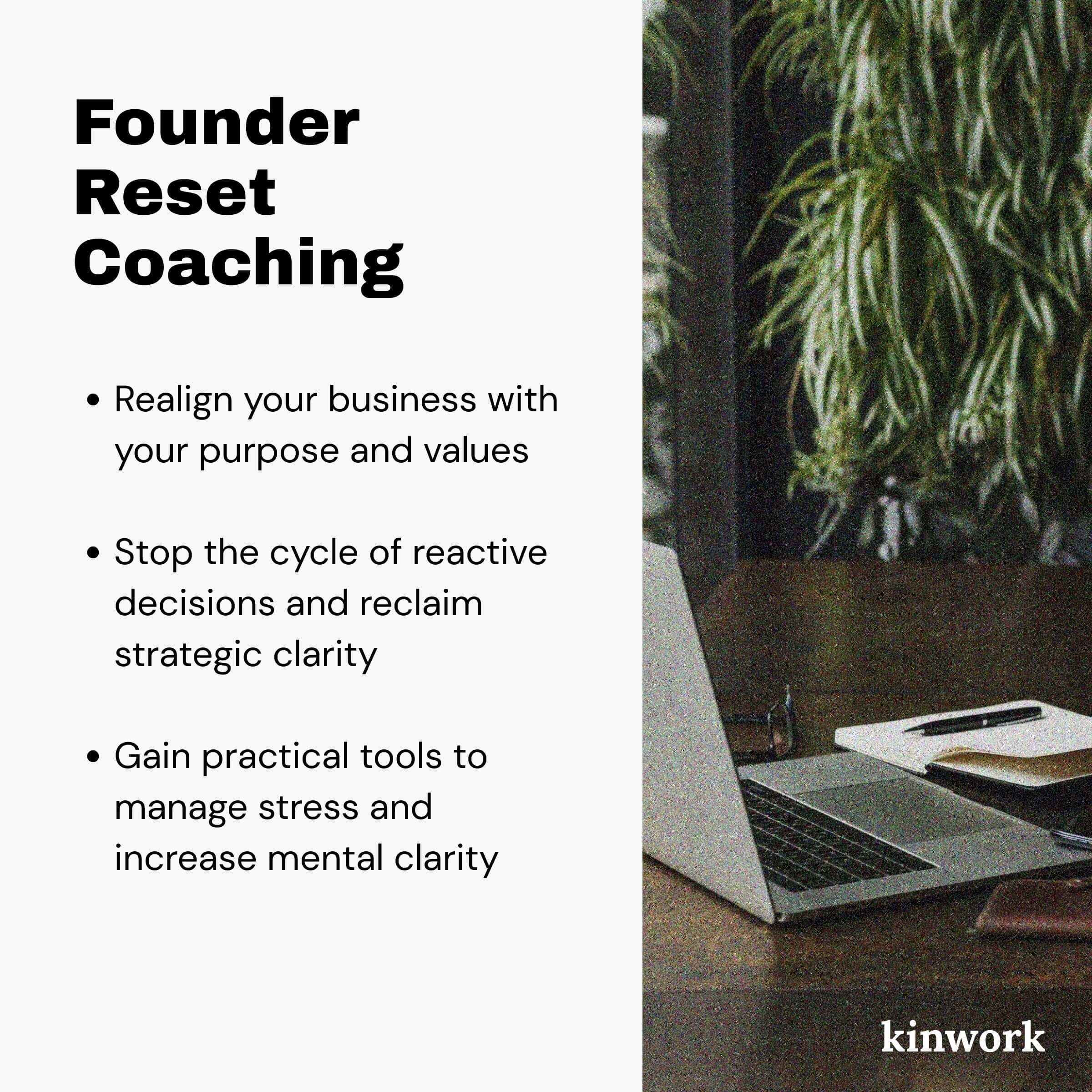 Founder Reset: 1:1 Coaching for Burnout, Clarity & Regenerative Growth
