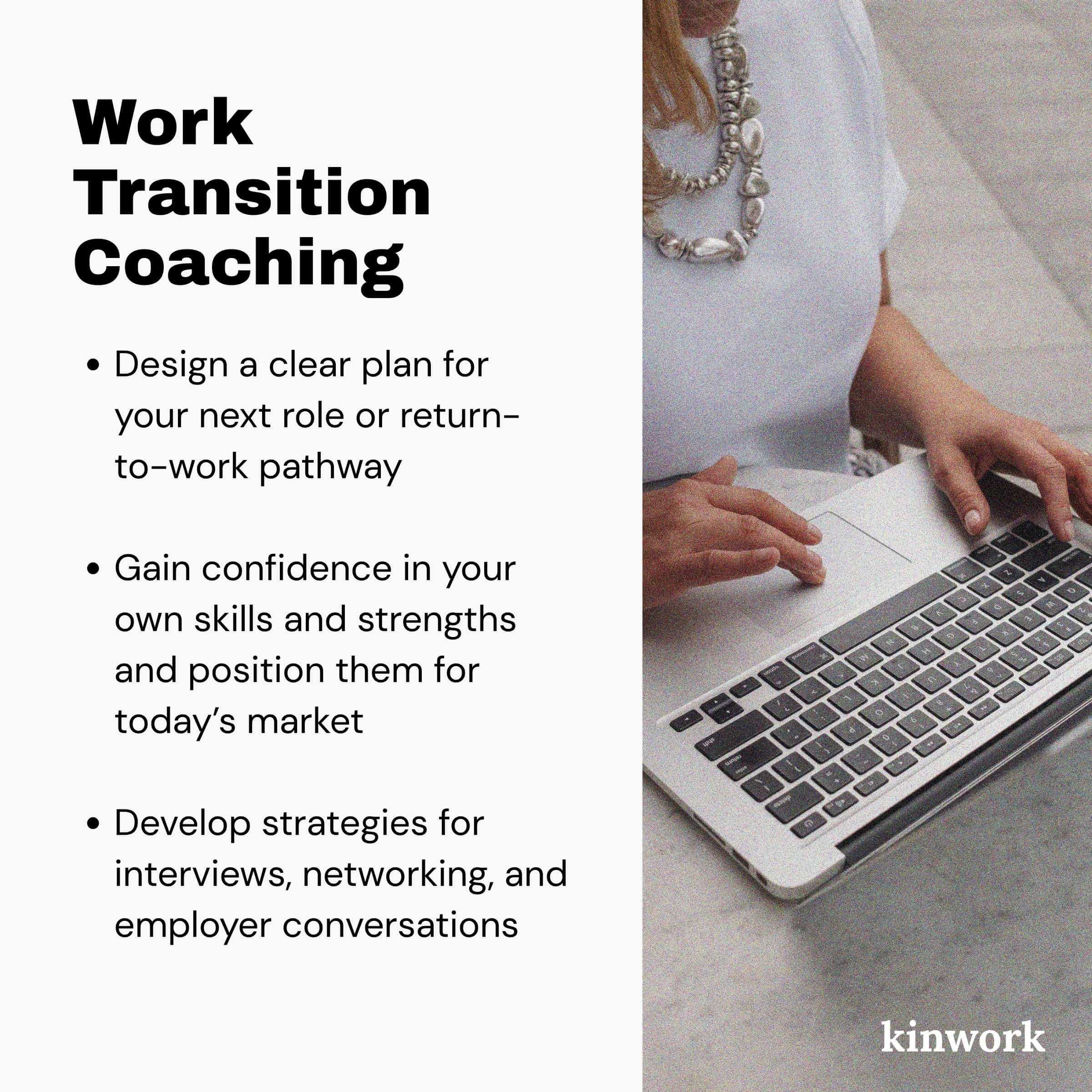 Work Transitions: 1:1 Coaching for Confidence, Clarity, and Success